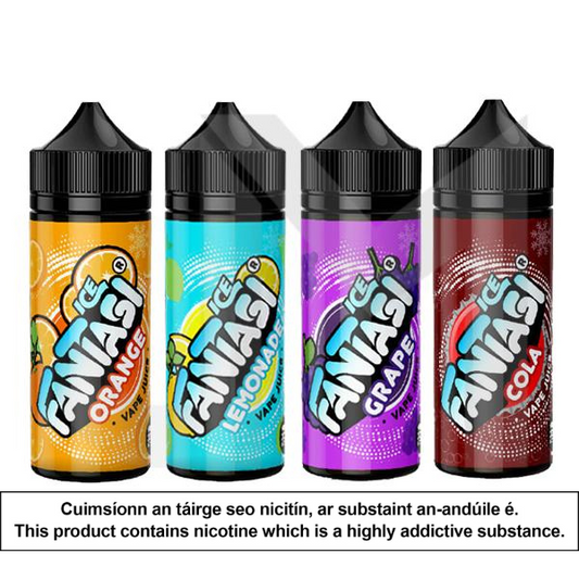 Fantasi Ice 100ml Shortfill E-Liquid 0mg (70VG/30PG)