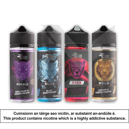 The Panther Series by Dr Vapes 100ml Shortfill 0mg (78VG/22PG)
