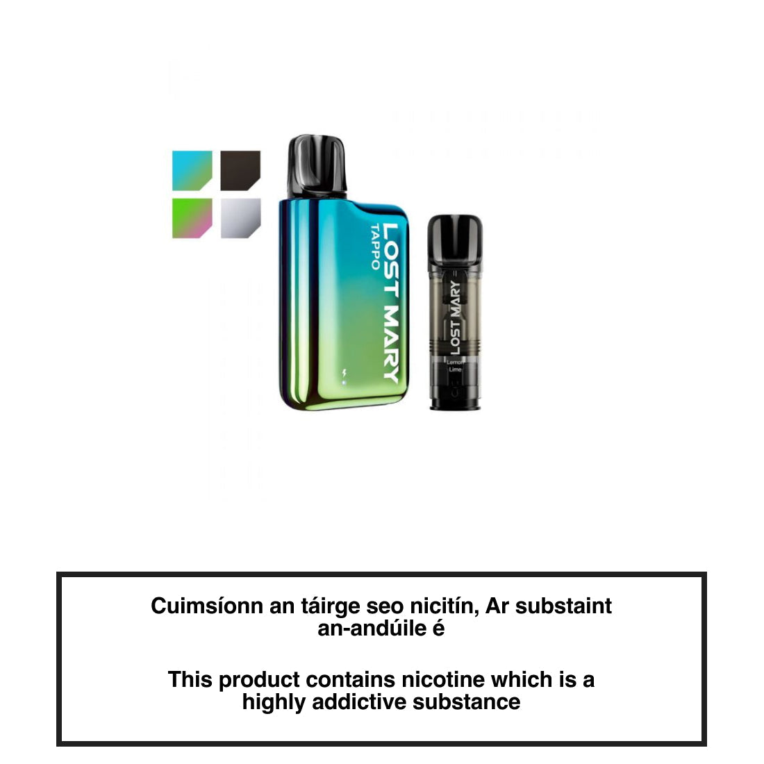 Lost Mary Tappo Prefilled Pod Starter Kit greenbox-ie Lost Mary Tappo Prefilled Pod Starter Kit greenbox-ie
