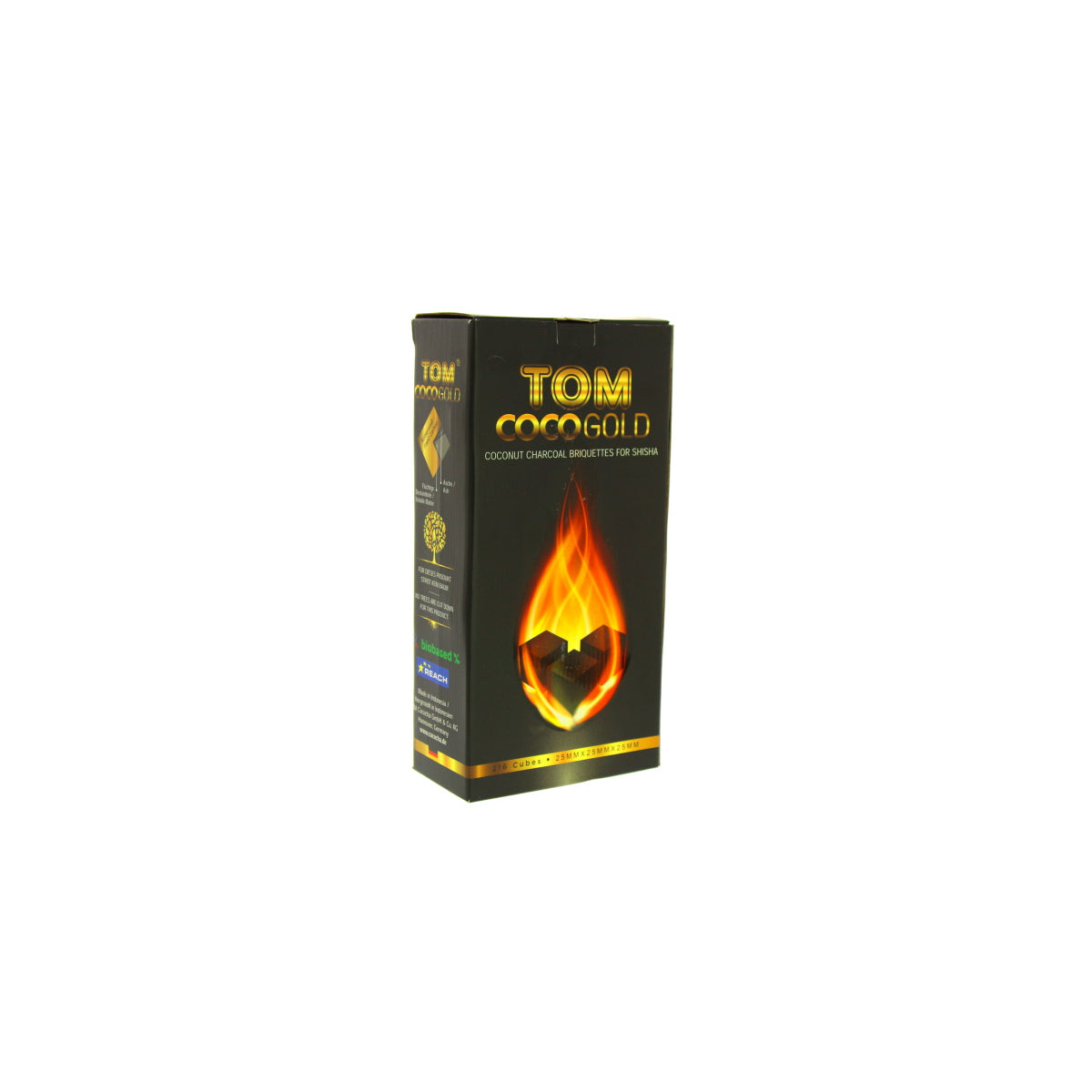 TOM COCOCHA GOLD NATURAL CHARCOAL 3KG