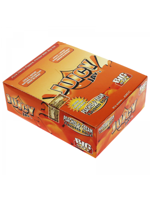 Juicy Jay's Big Size Flavoured Rolls - Peaches & Cream