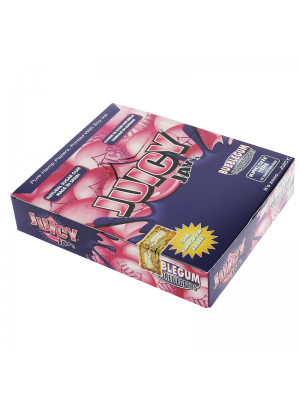 Juicy Jay's King Size Slim Flavoured Rolling Paper - Bubblegum