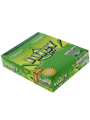 Juicy Jay's King Size Slim Flavoured Rolling Paper - Green Apple