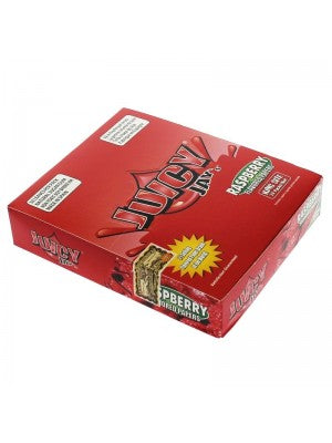 Juicy Jay's King Size Slim Flavoured Rolling Paper - Raspberry