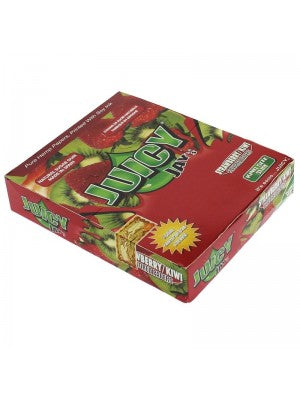 Juicy Jay's King Size Slim Flavoured Rolling Paper - Strawberry/Kiwi