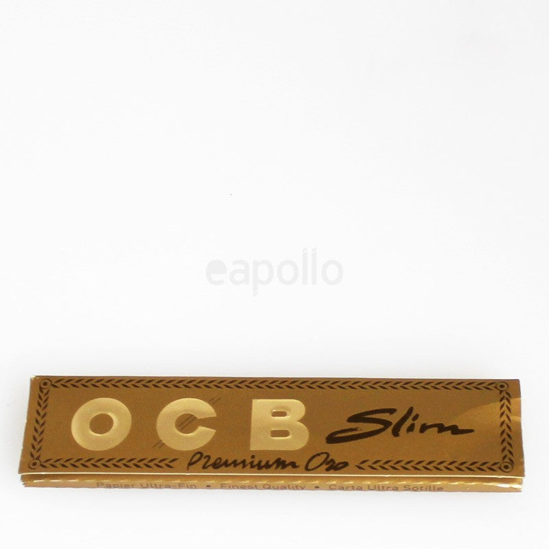 OCB King Size Slim Rolling Papers - Gold