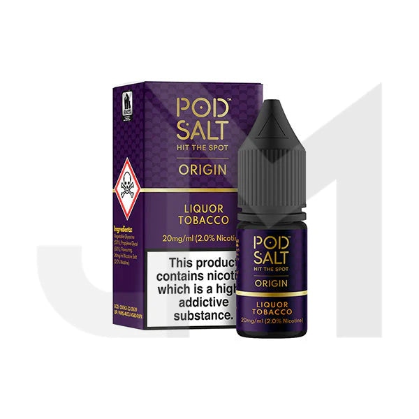 Pod Salt Origins 10ml Nic Salt (50VG/50PG)