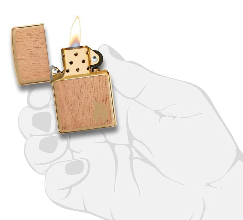 Zippo Woodchuck USA Flame