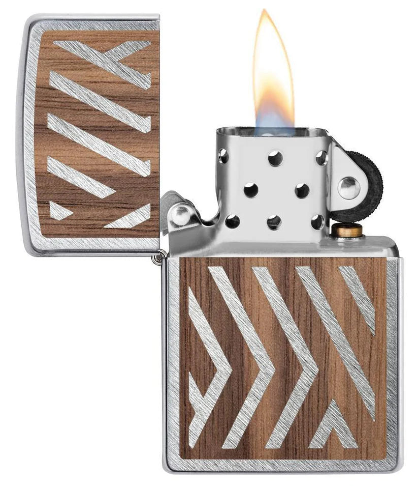 Zippo Woodchuck USA Herringbone Sweep