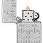 Zippo Armor 360 Boxes All Over Design