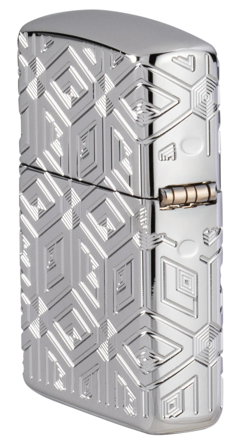 Zippo Armor 360 Boxes All Over Design