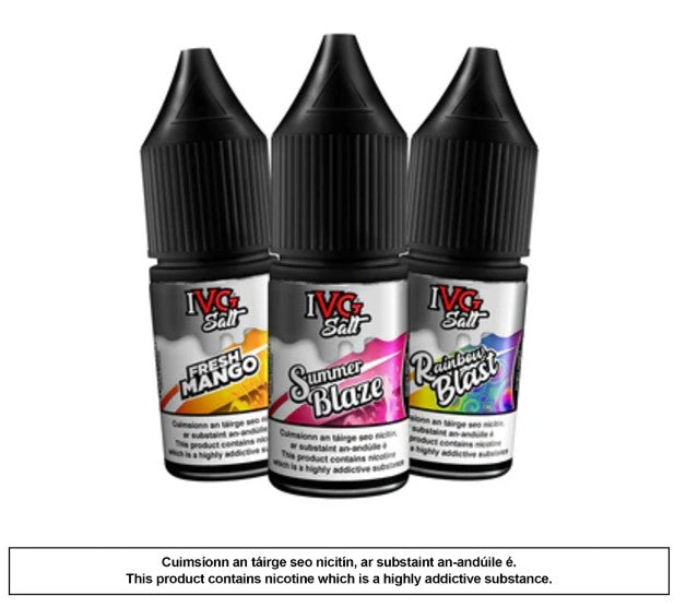 IVG Salt 10ml Nic Salts 10mg & 20mg (50VG/50PG)