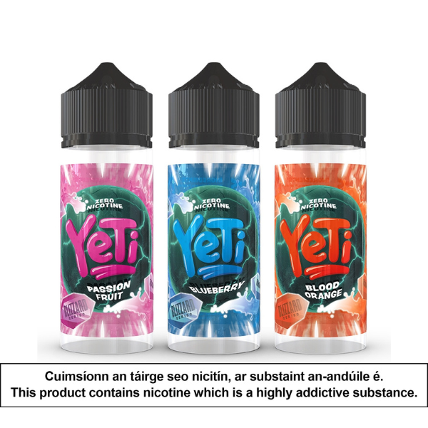 Yeti 100ml Shortfill