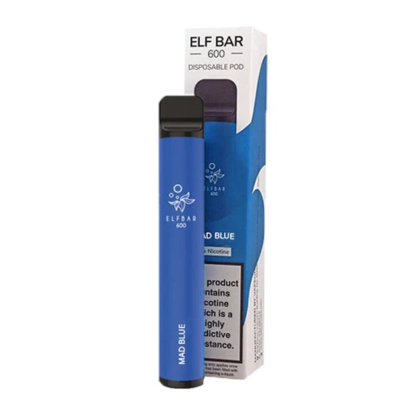 20mg ELF Bar 600 Disposable Vape Pod 600 Puffs