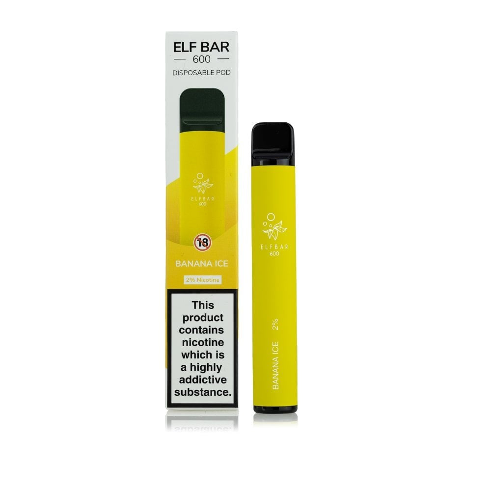 20mg ELF Bar 600 Disposable Vape Pod 600 Puffs