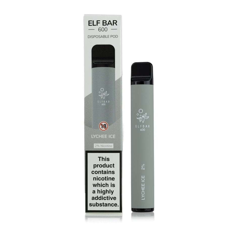 20mg ELF Bar 600 Disposable Vape Pod 600 Puffs