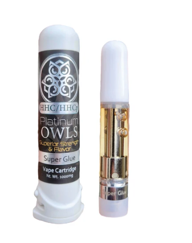 Owls Oil - Platinum Owl 1ML HHC Cartridges 1000MG