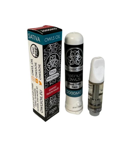 Owls Oil- Platinum Owl 2ml HHC Cartridge 2000mg