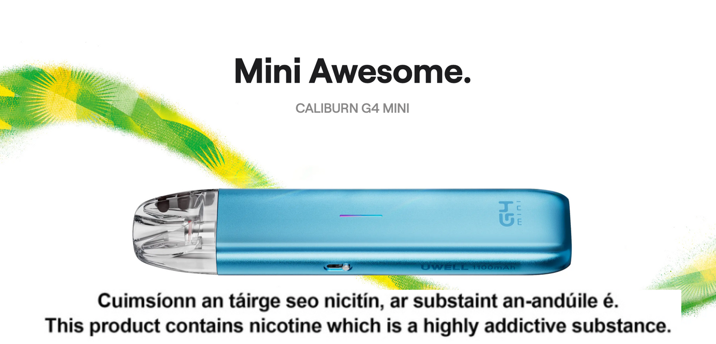 NEW! Uwell Caliburn G4 Mini Vape Kit