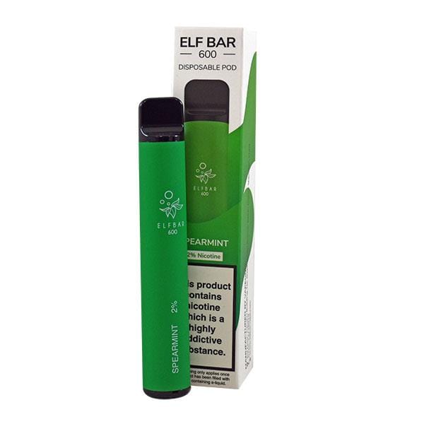 20mg ELF Bar 600 Disposable Vape Pod 600 Puffs