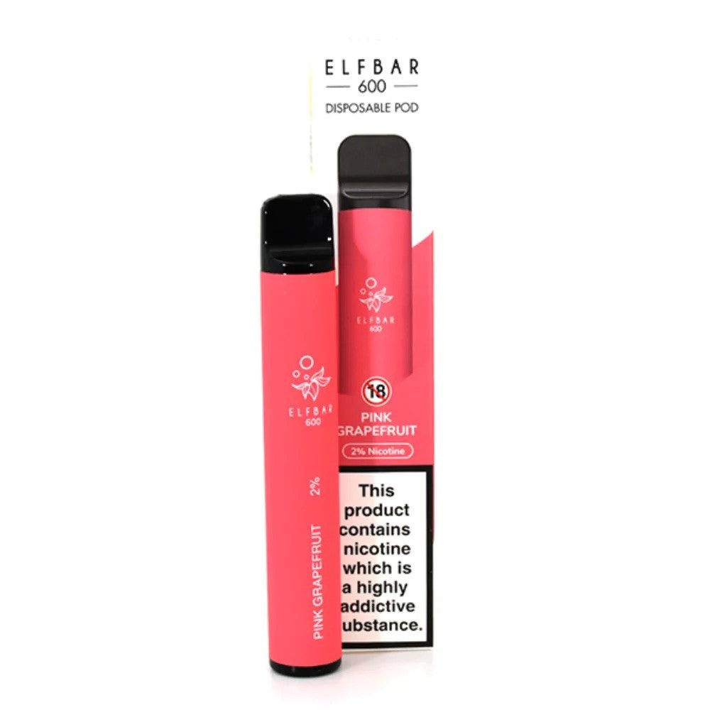 20mg ELF Bar 600 Disposable Vape Pod 600 Puffs