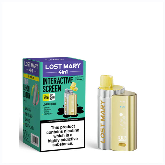 NEW - Lost Mary 4-1 Prefilled Pod Kit