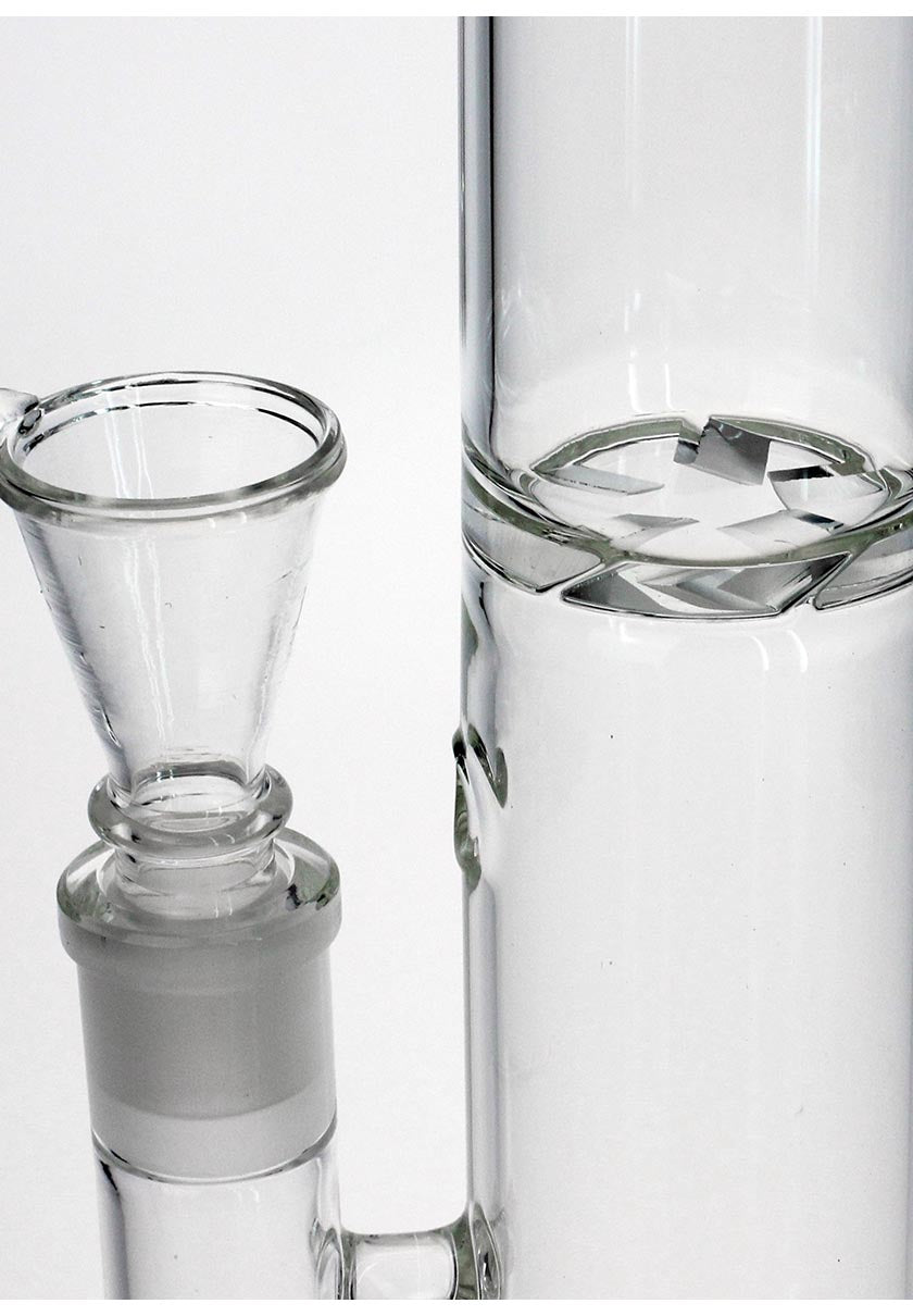 'BL' 'Whirlwind' Glass Bong with Turbine Blades