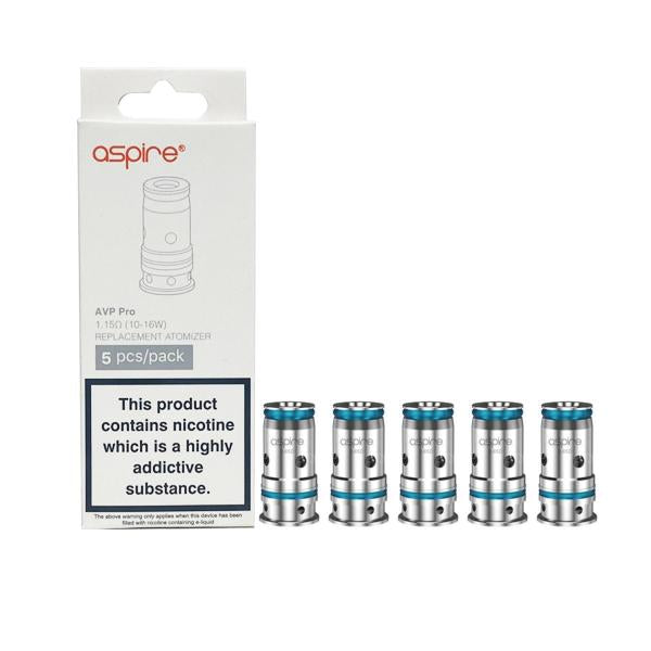 Aspire AVP Pro Replacement Coils 0.65ohm Mesh / 1.15ohm Standard Coil