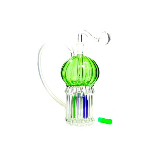 Stylish Glass Globe Water Pipe - No 6