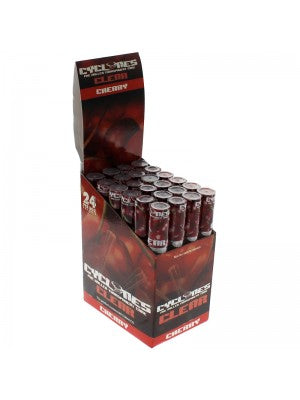 Cyclones Pre Rolled Transparent Flavored Cones -Cherry