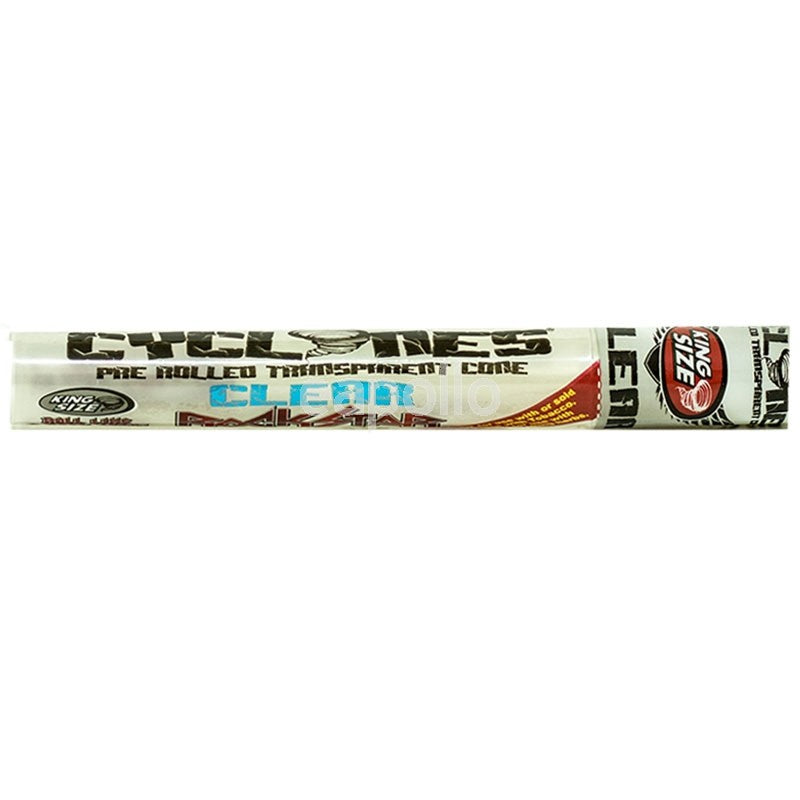 Cyclones Pre Rolled Transparent Flavored Cones - Rockstar