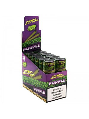 Cyclones Hemp Pre Rolled Cones - Purple