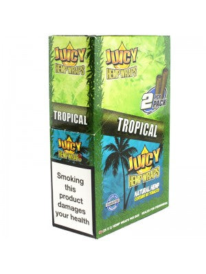 Juicy Jay's Double Hemp Wraps - Tropical