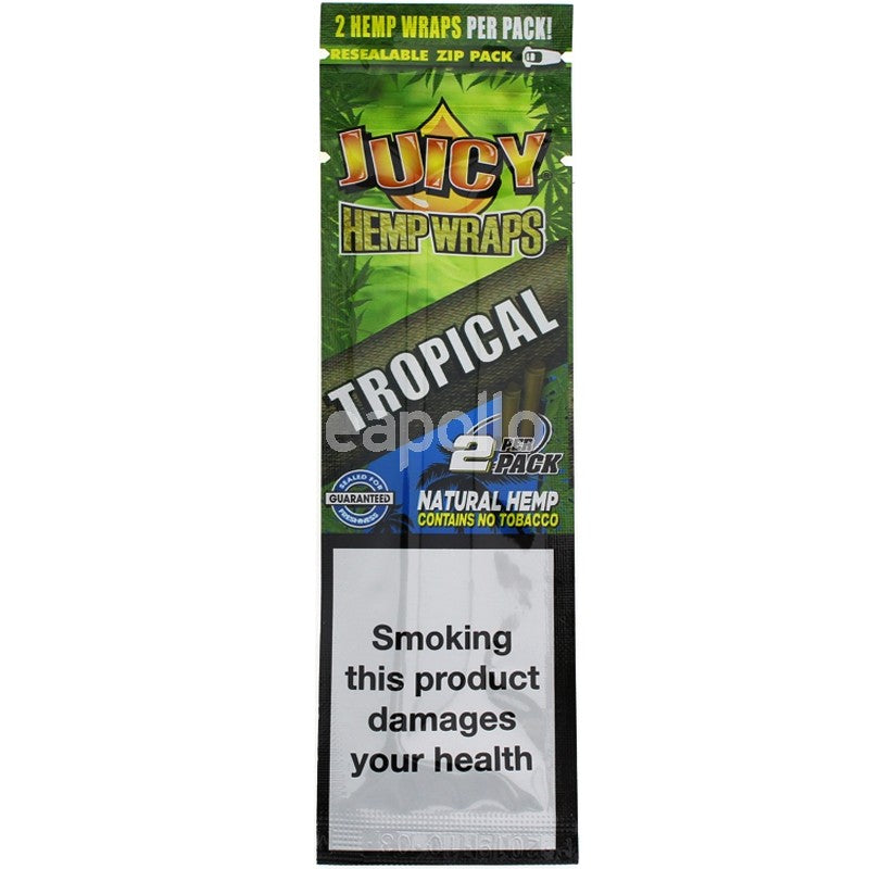 Juicy Jay's Double Hemp Wraps - Tropical