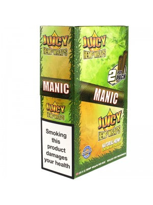 Juicy Jay's Double Hemp Wraps - Manic