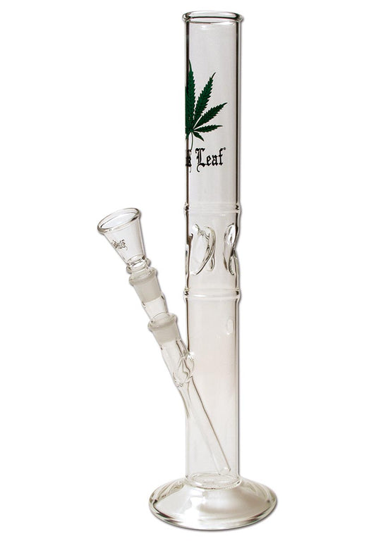 Glass Icebong 'Black Leaf'