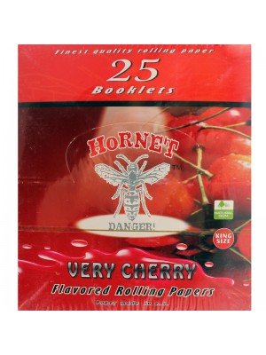 Hornet Flavoured King Size Rolling Papers - Very Cherry