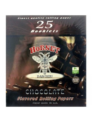 Hornet Flavoured King Size Rolling Papers - Chocolate