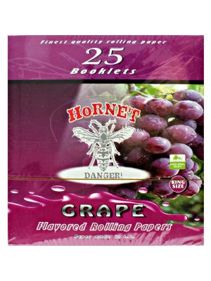 Hornet Flavoured King Size Rolling Papers - Grape