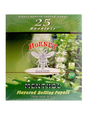 Hornet Flavoured King Size Rolling Papers - Menthol