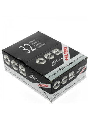 OCB Premium King Size Slim Rolling Papers + Filter Tips