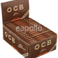 OCB Unbleached Slim Virgin Rolling Papers + Filter Tips