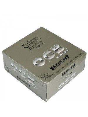 OCB X-pert King Size Slim Rolling Papers - Silver