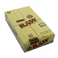 RAW Organic Hemp Natural Unrefined Rolling Papers - Size 1¼