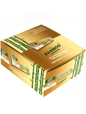 Rizla Bamboo Ultra Thin King Size Slim + Tips Rolling Paper - Combi Pack