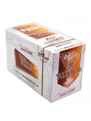 Rizla Liquorice Regular Paper - Orange 100 Booklets