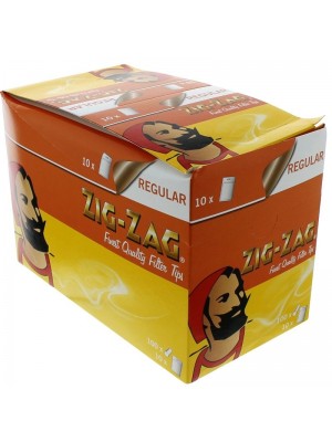 Zig Zag Resealable Regular Filters - 1000 Tips