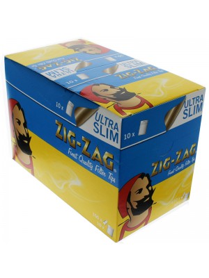 Zig Zag Resealable Ultra Slim Filters - 1500 Tips