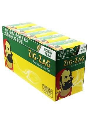 Zig Zag Finest Quality Extra Slim Filters - 1650 Tips